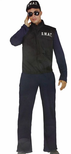 Polizei kostüm herren swat - kostüm,