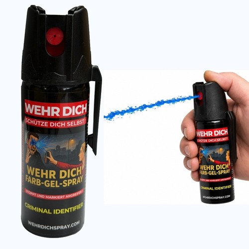 Schlumpfblau farbgel spray - schlumpfblau, farbgel-spray