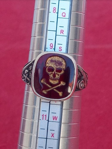 Antiker totenkopfring - antiker,