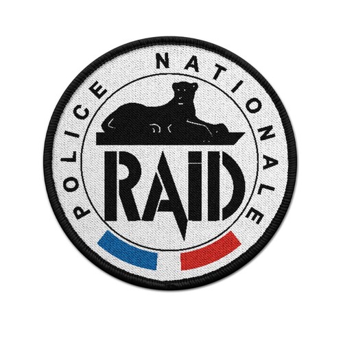 Patch raid police - raid, nationale